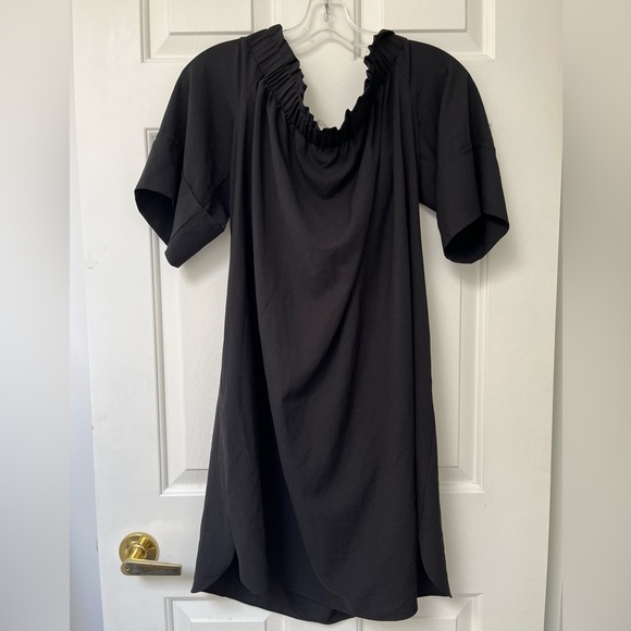 Rachel Roy Off-Shoulder Black Dress 1X - Picture 5 of 14
